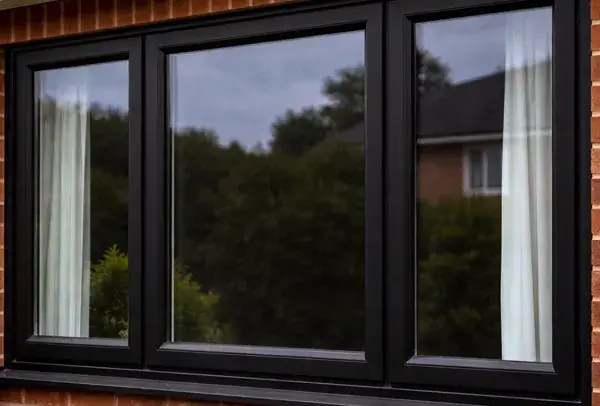 After composite window painting results in Milton Keynes