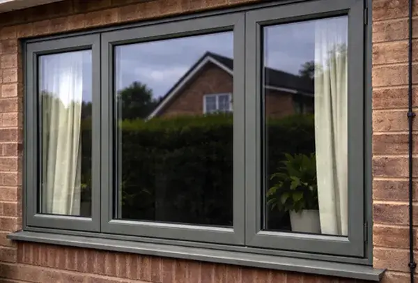 After uPVC window frame painting results in Milton Keynes