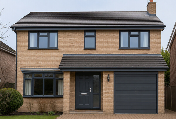 Bedford property after painting and exterior cleaning, looking brighter and more cared for