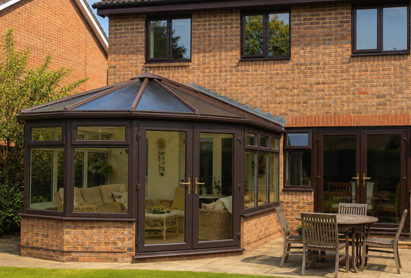Conservatory after photo-led frame painting advice in Aylesbury