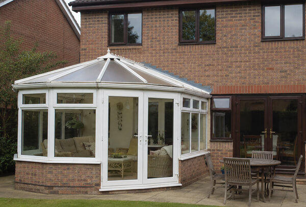 Conservatory before photo advice for frame painting in Aylesbury