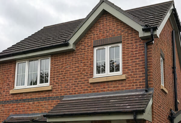 Fascias and soffits after painting in Milton Keynes