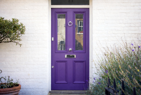 Front door painting after results in Milton Keynes