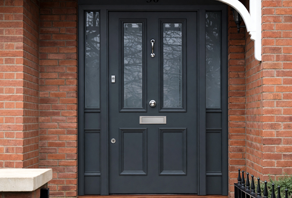 Front door painting after results in Milton Keynes