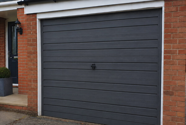 Garage door in High Wycombe after a colour change to suit the house