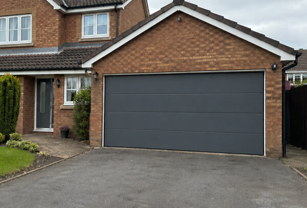 Garage door in Luton after a colour change