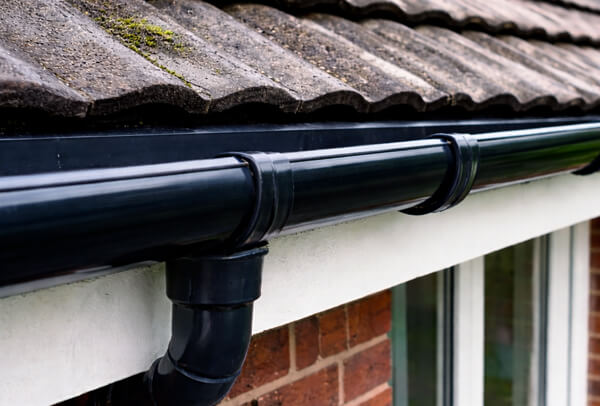 Gutters after cleaning in Milton Keynes