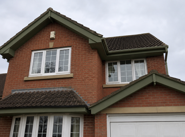 Hemel Hempstead roofline after quote with fascias soffits gutters and exterior trim repainted