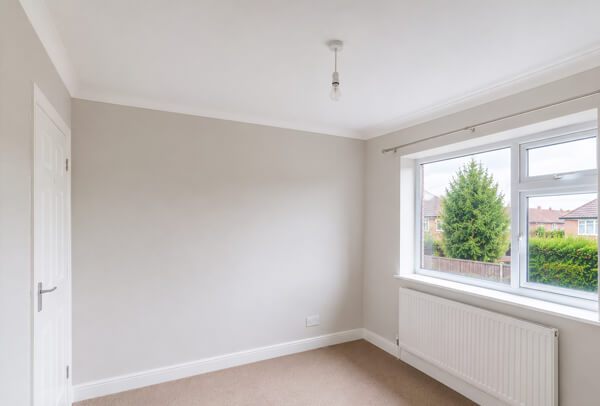 High Wycombe ceiling after painting with a brighter clean white finish