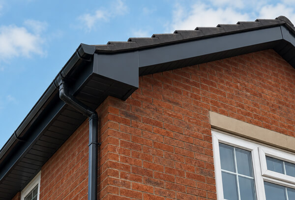 High Wycombe roofline after a new exterior colour choice