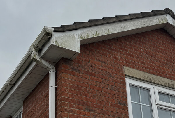 High Wycombe roofline before a new exterior colour choice