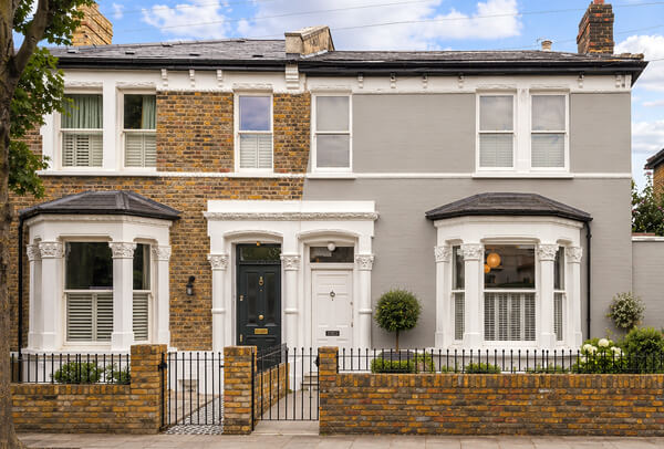 House exterior in Northampton after painting and exterior cleaning, with a fresher and cleaner finish