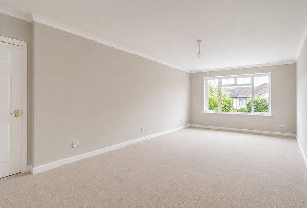 Interior room in Oxford after painting and decorating with a fresh finished look