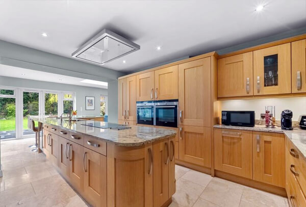 Kitchen cupboard painting before results in Milton Keynes