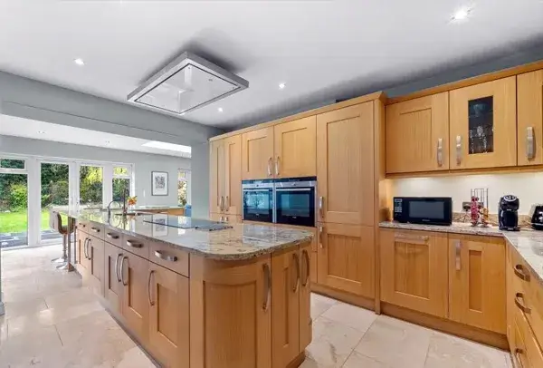 Kitchen cupboard painting before results in Milton Keynes