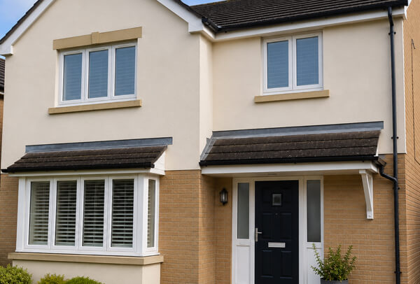 House exterior in Luton after cleaning with a cleaner more cared-for appearance