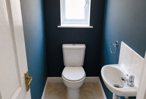 Interior room in Northampton after painting and decorating transformation