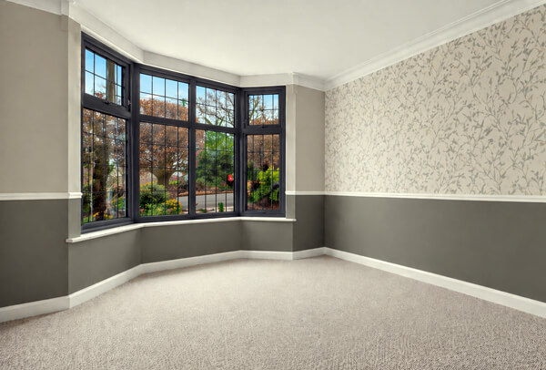 Room in Northampton after painting and decorating, with a brighter and more modern finish