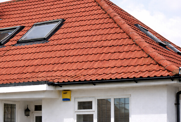 Roof cleaning transformation after results in Milton Keynes