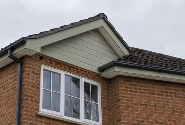 Oxford roofline after colour change with exterior trim suited to the property