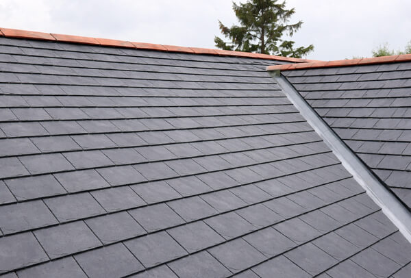 After slate roof cleaning results in Milton Keynes