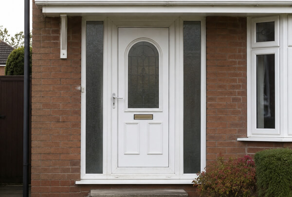 Door before painting, showing a surface that needs the right preparation