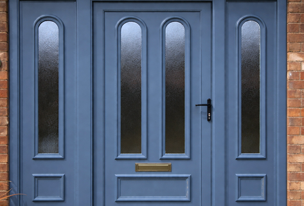 After uPVC front door painting results in Milton Keynes