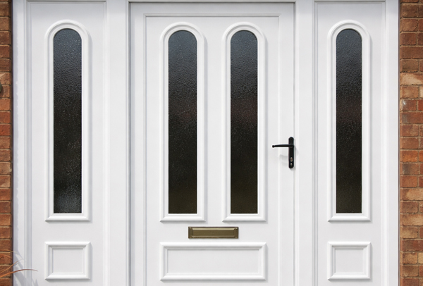 Before uPVC front door painting results in Milton Keynes