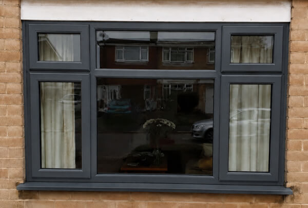 uPVC window frames after a new exterior finish in Watford