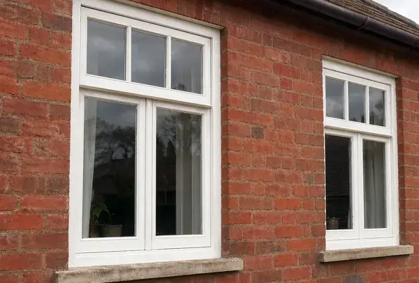 Timber window frames in Northampton after painting, with a neater refreshed finish