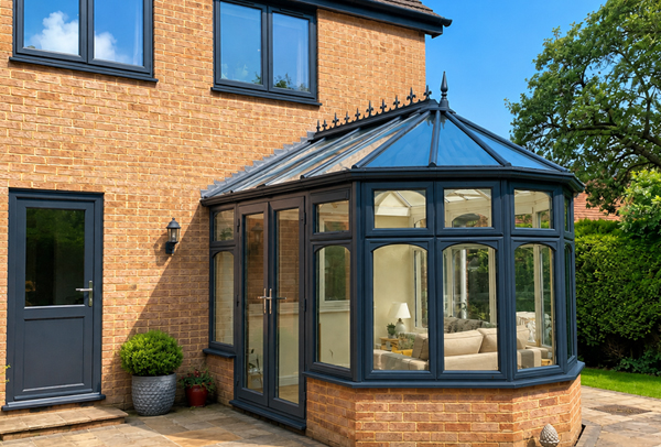 Conservatory frames after matching with doors and windows in Watford