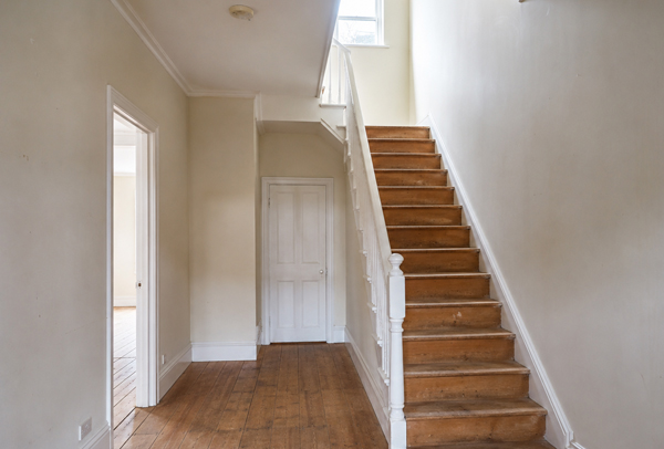 Plain room in Dunstable before decorating
