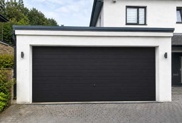 Garage door after colour change in Aylesbury
