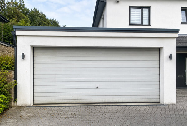 Garage door before colour change in Aylesbury