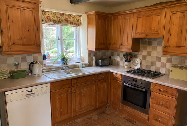 Lived in kitchen before cupboard refurbishment in Aylesbury