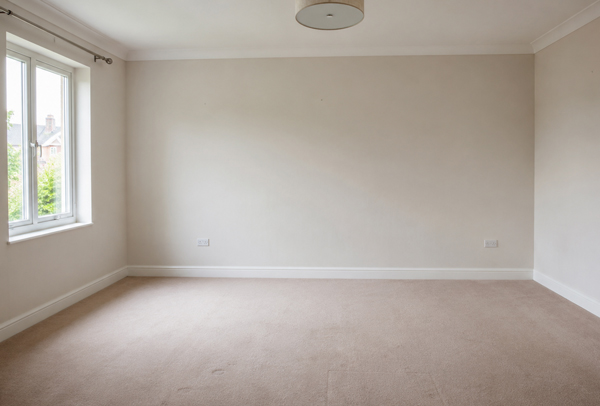 Room in Stevenage before wallpaper and colour without overcomplicating the room