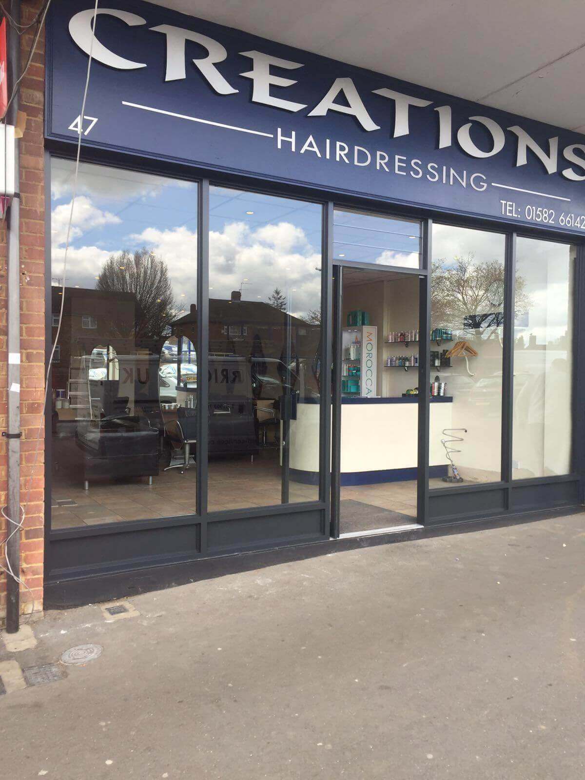 Shop Front & Doors Re-Coating Dunstable, Bedfordshire