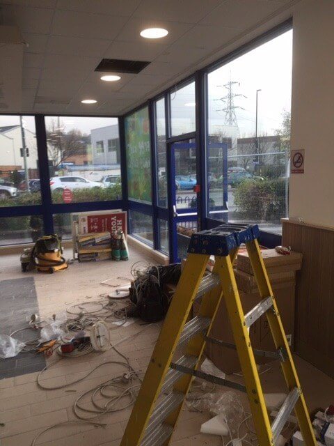 Shop Front Painting Sheffield