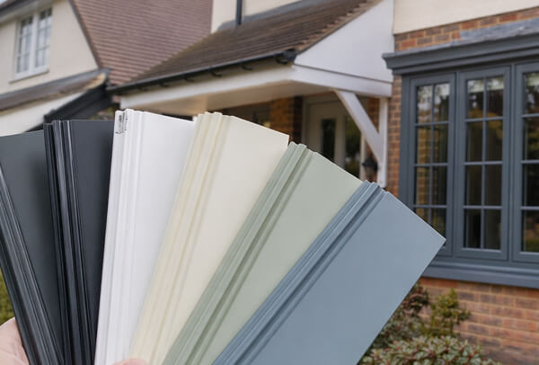 Colour choices for window painting in Northampton